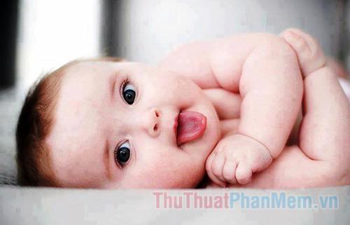 Hình ảnh baby dễ thương, đáng yêu, ngộ nghĩnh, lovely