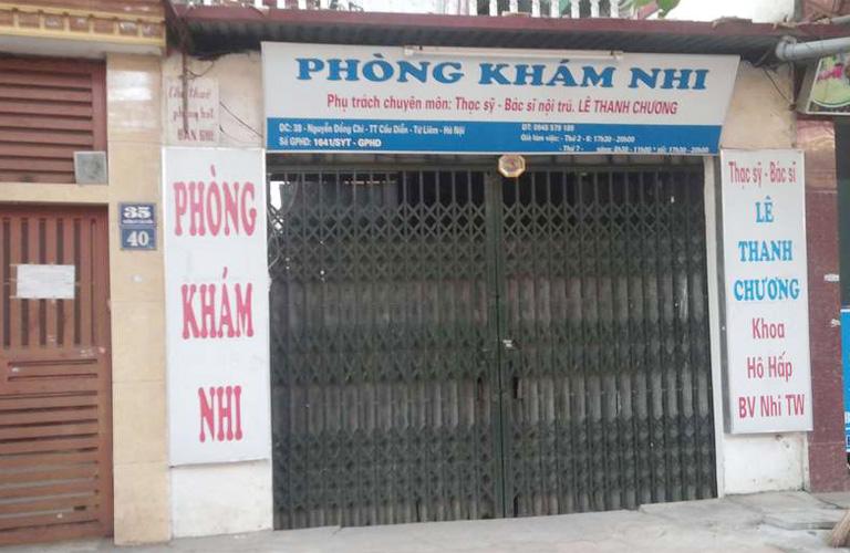 Phòng khám Nhi – Bác sĩ Lê Thanh Chương