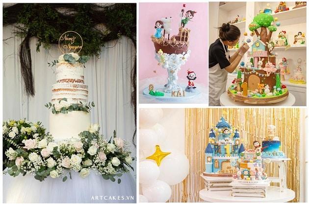 1 số mẫu bánh sinh nhật cực đẹp của Art Cakes