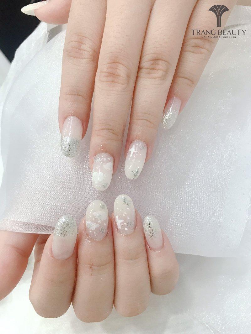 Tổng hợp 99+ mẫu nail màu trắng gạo ấn tượng, sang chảnh nhất