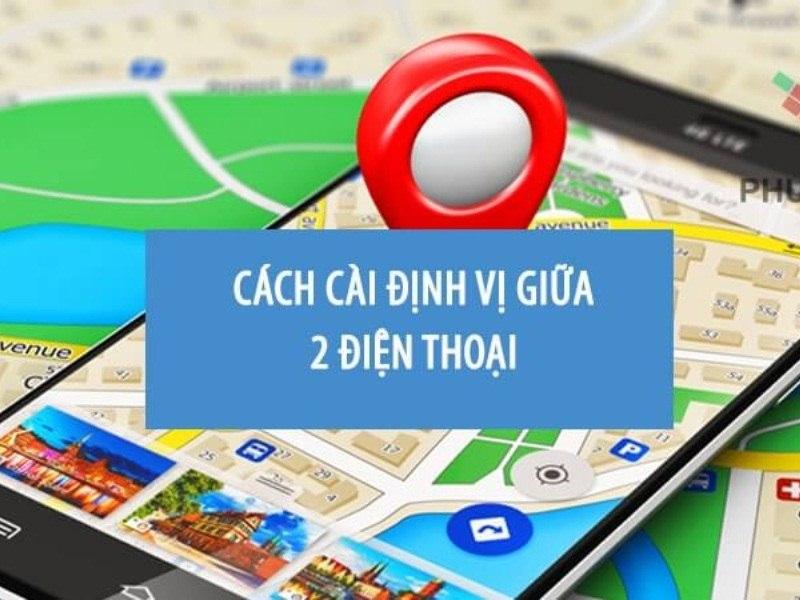 cach cai dinh vi giua 2 dien thoai iphone nen biet