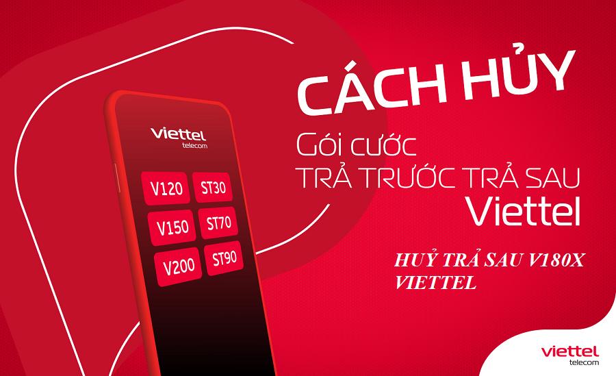 HUỶ TRẢ SAU V180X VIETTEL