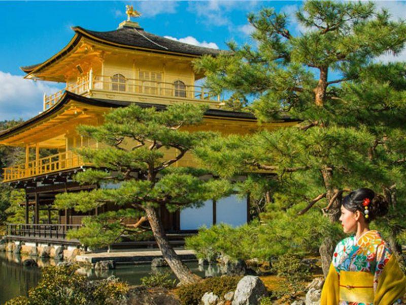 Chùa vàng Nhật Bản – Kinkakuji dát vàng đẹp nhất xứ sở mặt trời mọc