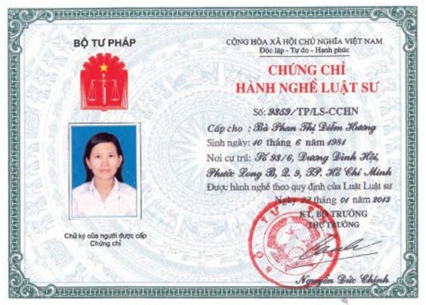 Chứng chỉ hành nghề luật sư Tiếng Anh là gì?-Công ty Luật ACC