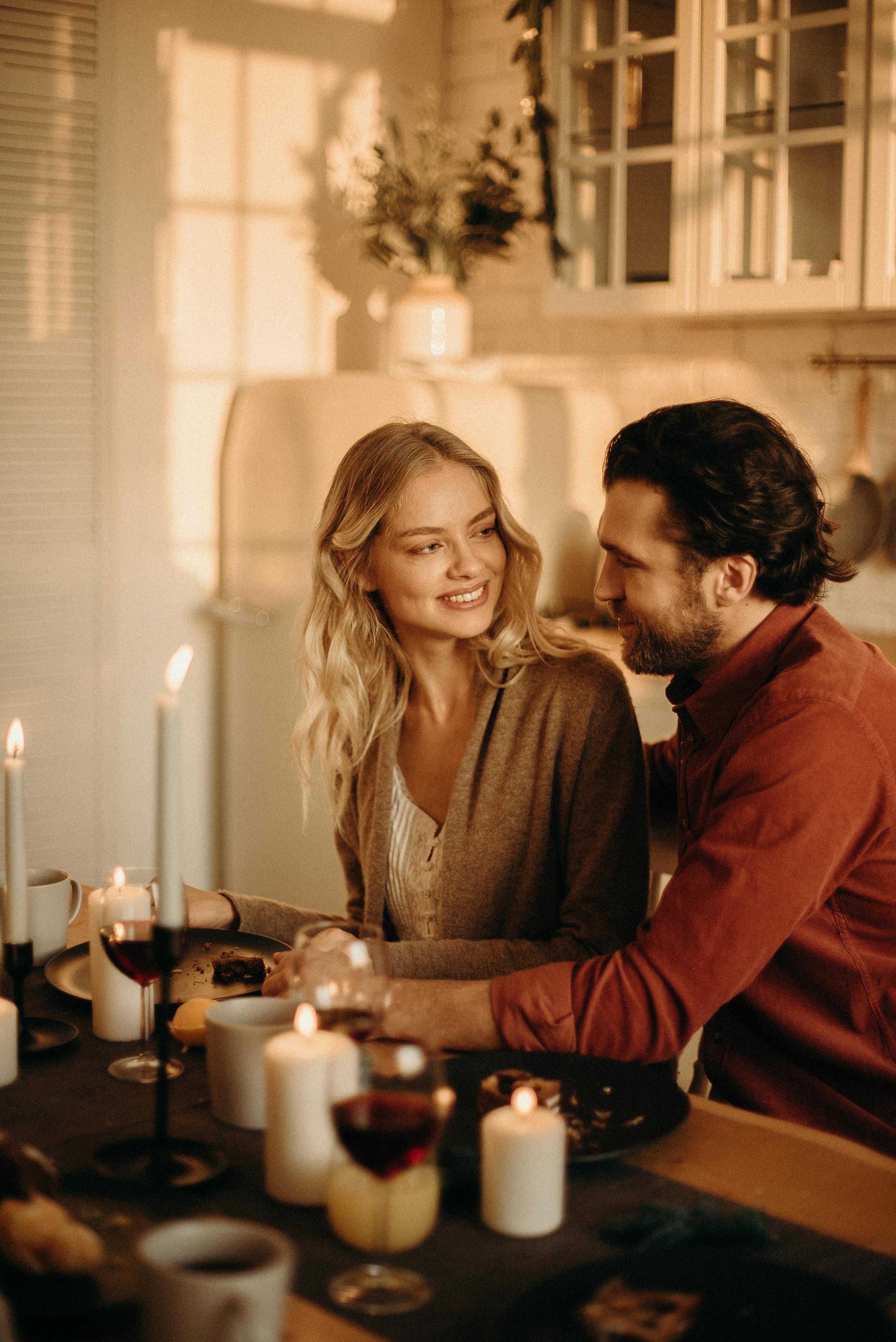 Couple on a date