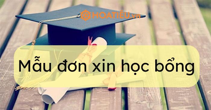 Mẫu đơn xin học bổng