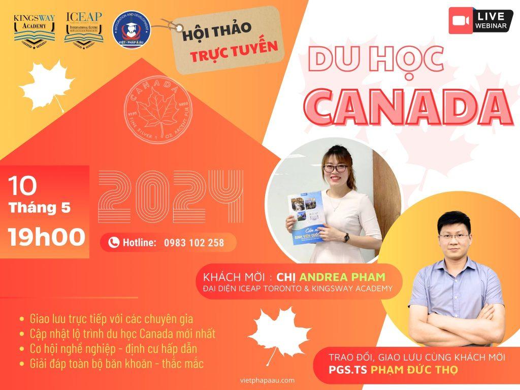 hội thảo du học Canada VPAA