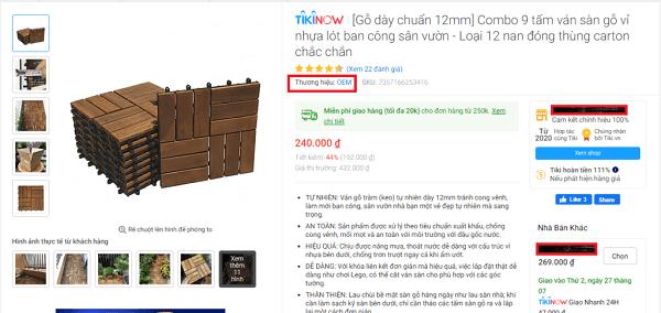 Thương hiệu OEM là gì? Có nên mua hàng OEM trên Lazada, Tiki hay không?