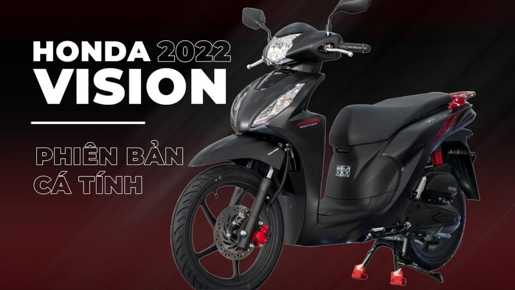 Giá xe vision 2022 mới nhất tháng 11/2022