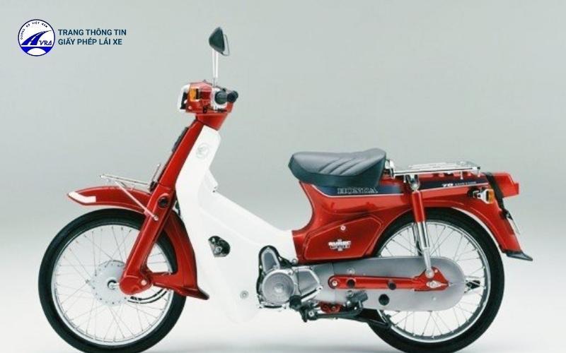 Xe cub 70cc cần bằng lái xe để được phép điều khiển