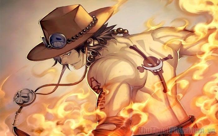 Thả mình vào vẻ đẹp của Ace trong One Piece