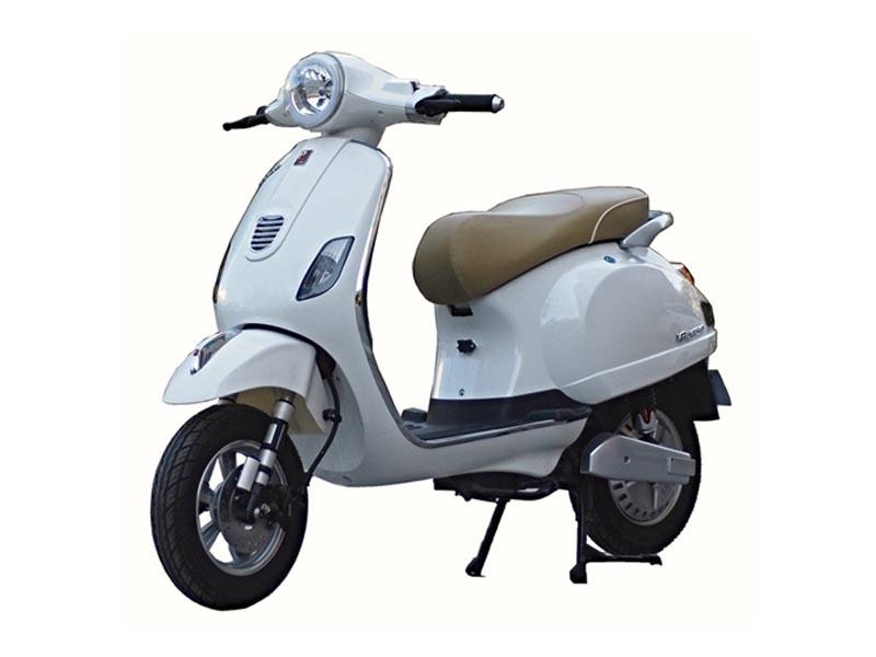 Xe máy điện cũ vespa đen nhám sang chảnh