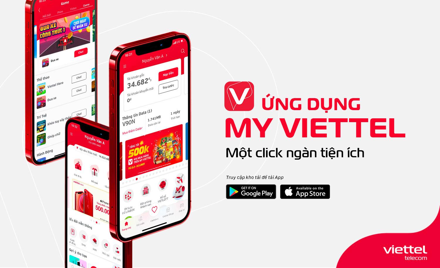 My Viettel - Siêu ứng dụng số của Viettel Telecom