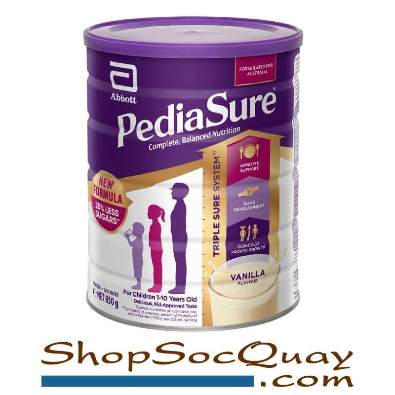 Sữa Pediasure Úc mẫu mới 2024 hộp 850g