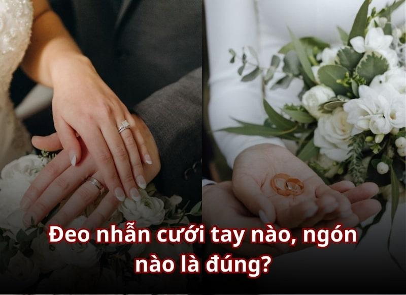 Phái nam đeo nhẫn cưới tay nào là đúng nhất - chuẩn ý nghĩa 