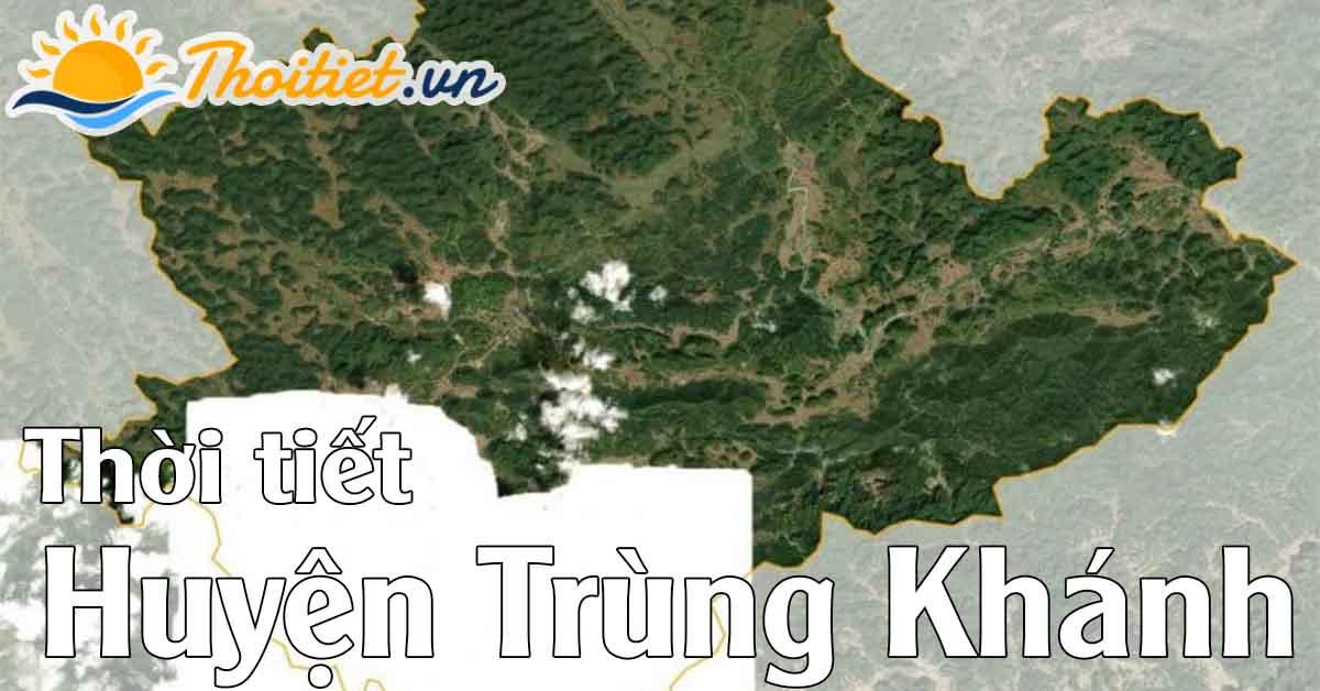 Dự báo thời tiết huyện Trùng Khánh