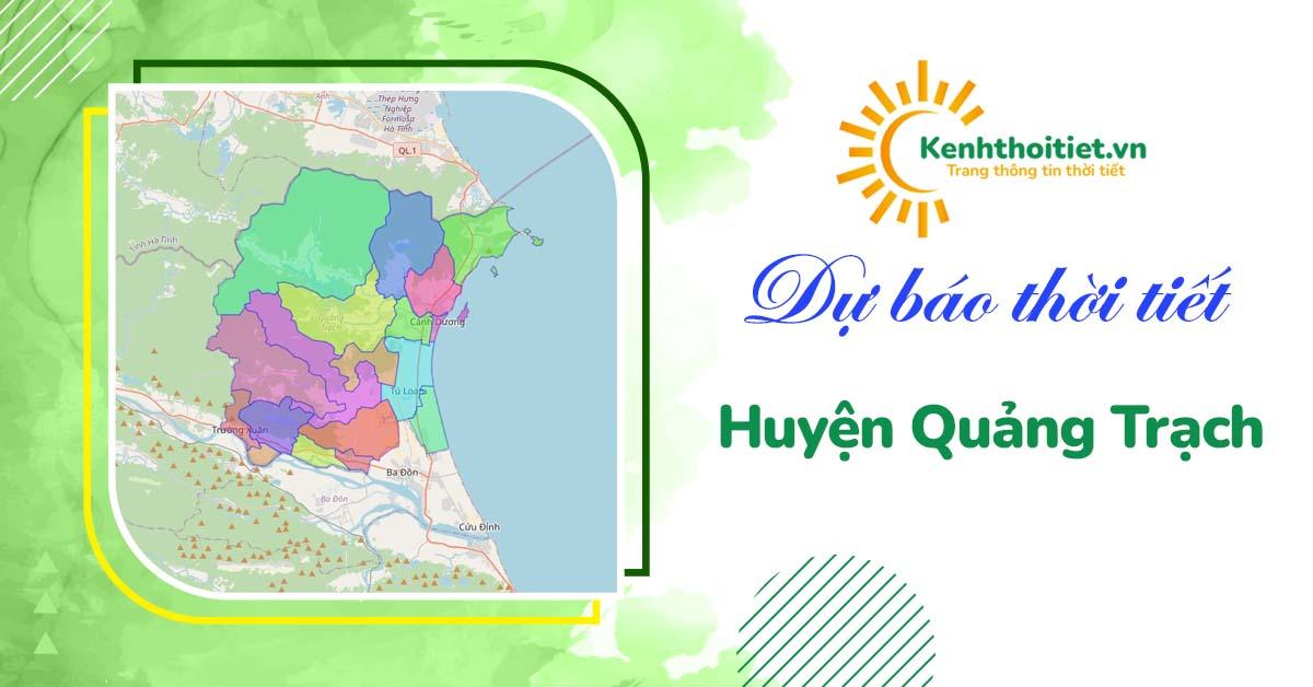 Dự báo thời tiết huyện Quảng Trạch