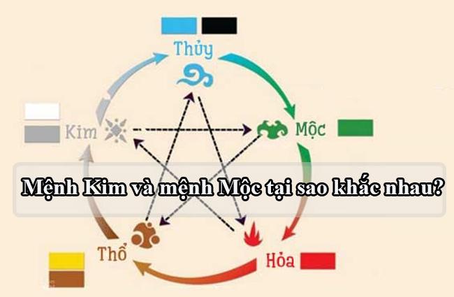 mệnh mộc hợp mệnh kim không