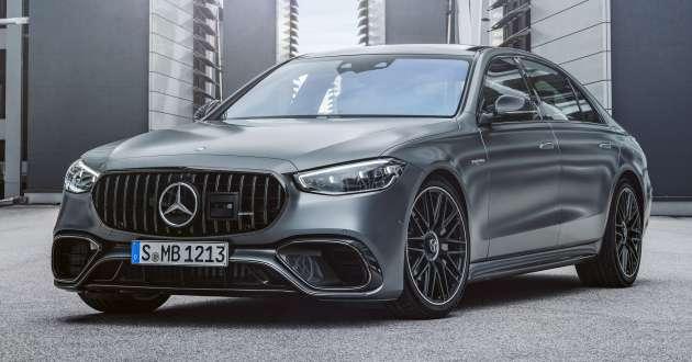 2023 Mercedes-AMG S63 E Performance - V8 PHEV; 802 PS, 1,430 Nm, 33 km EV range; 0-100 km/h in 3.3s