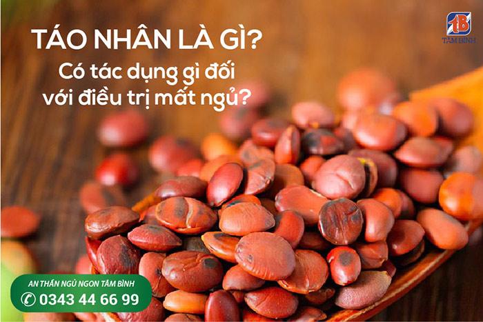 Táo nhân là gì? Có tác dụng gì đối với điều trị mất ngủ?