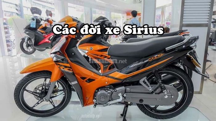 Các phiên bản xe Sirius: Phiên bản nào được ưa chuộng nhất?