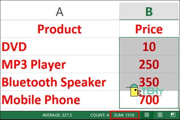 “Bỏ túi” ngay 8 công thức tính tổng trong Excel đơn giản nhất