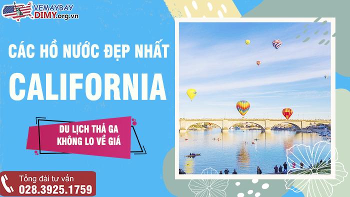 các hồ nước đẹp nhất California